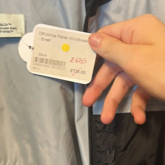 Off-White Panel Windbreaker Small